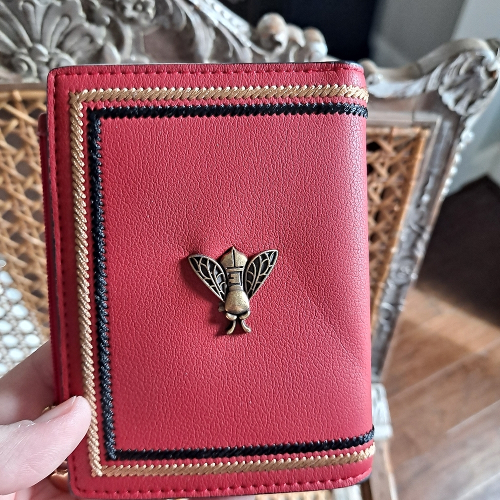 Small red wallet